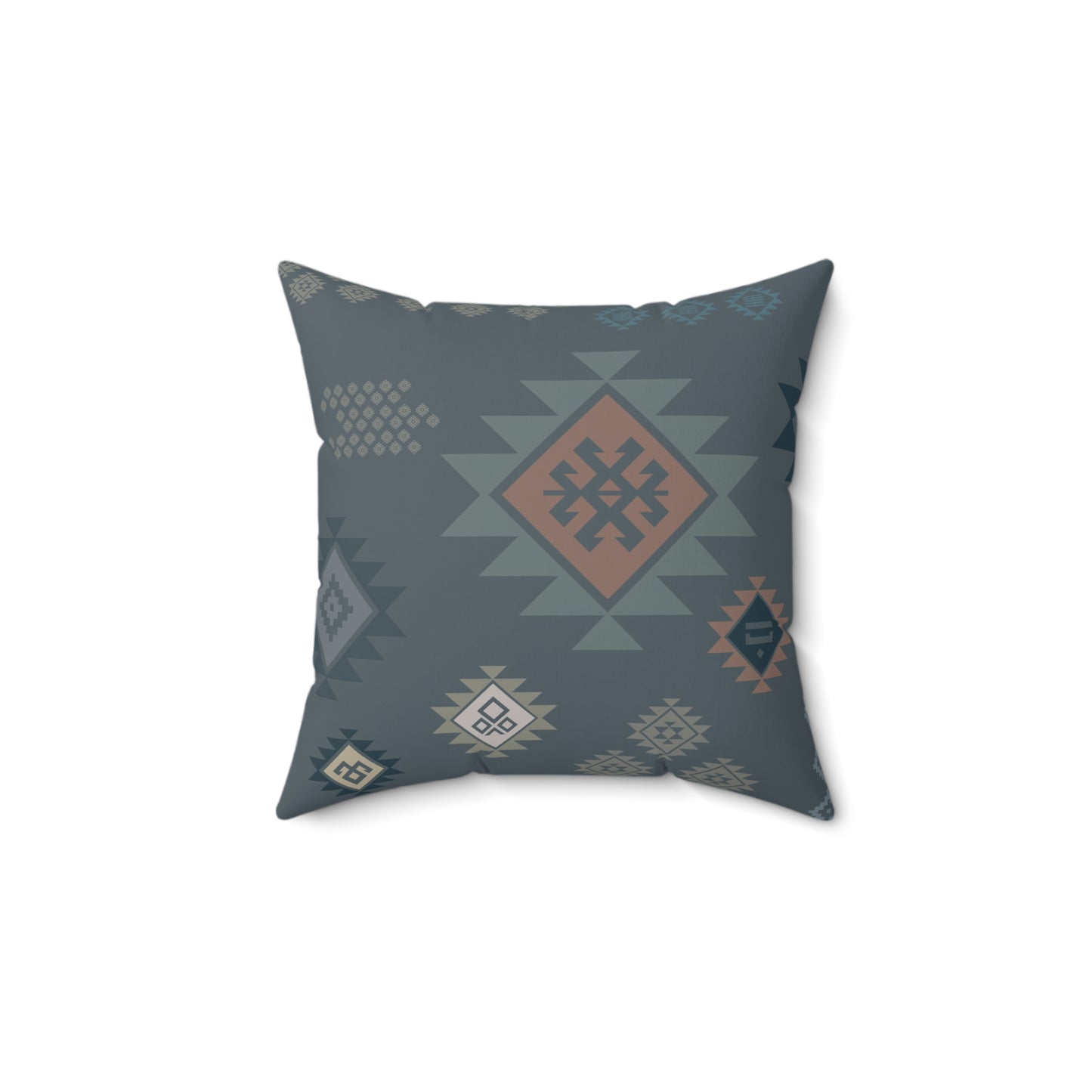 Faux Suede Square Pillow '