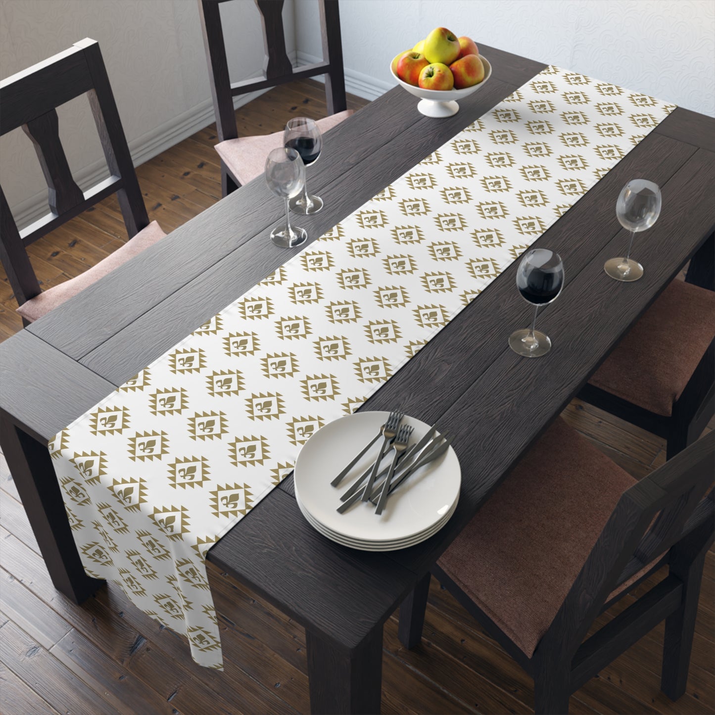 Fleur de Lis Table Runner (Cotton, Poly)