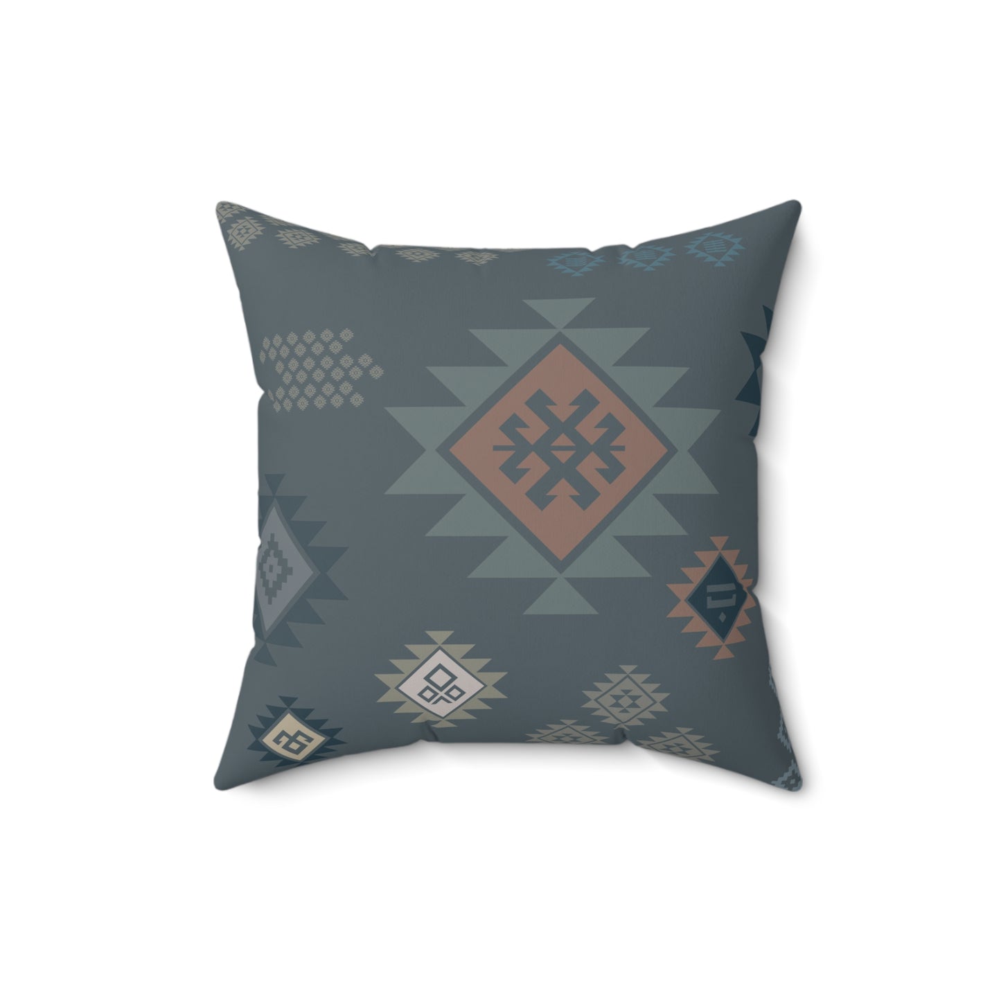 Faux Suede Square Pillow '